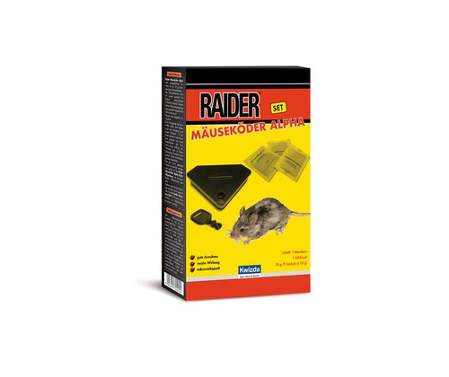 Raider Mäuseköder Alpha Set